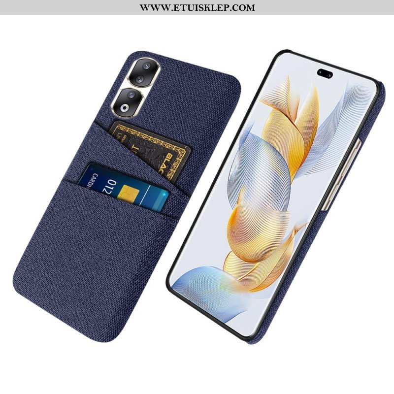 Etui do Honor 90 Pro Materiałowe Etui Na Karty